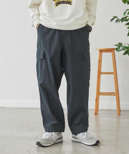 coen(コーエン)の「リップストップ6ポケットカーゴパンツ(カーゴパンツ・メンズ・オリーブ/ブラック・M/S/XL/L)」の6枚目の写真