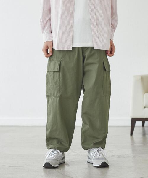 coen(コーエン)の「リップストップ6ポケットカーゴパンツ(カーゴパンツ・メンズ・オリーブ/ブラック・M/S/XL/L)」の13枚目の写真