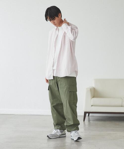 coen(コーエン)の「リップストップ6ポケットカーゴパンツ(カーゴパンツ・メンズ・オリーブ/ブラック・M/S/XL/L)」の17枚目の写真