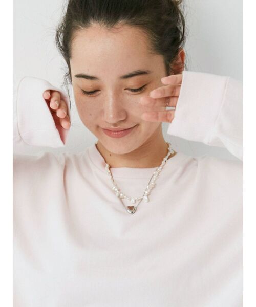 Ungrid（アングリッド）の「ハートモチーフネックレス（ネックレス・レディース・シルバー/ゴールド・FREE）」の13枚目の写真