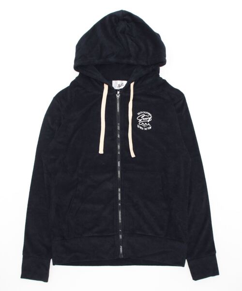 VIBGYOR(ヴィブジョー)の「バイル写真プリントZIPパーカー(BL)(パーカー・メンズ・ブラック/ネイビー/アイボリー・MEDIUM/LARGE)」の3枚目の写真