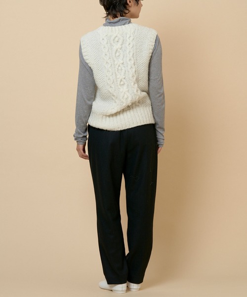 ニーム ハンドニット ペルー PERU KNIT JQベスト ニーム ハンドニット ペルー PERU KNIT JQベスト
