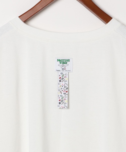 niko and...（ニコアンド）の「【WALNUT(ウォルナット)】コラボアソートロンT（Tシャツ/カットソー・レディース・オフホワイト/ピンク・FREE）」の4枚目の写真