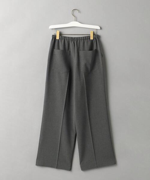 BEAUTY&YOUTH UNITED ARROWS（ビューティーアンドユースユナイテッドアローズ）の「ポリエステル トロ イージー ワイドパンツ -ウォッシャブル-（その他パンツ・レディース・モカ/ダークグレー・S/M）」の13枚目の写真