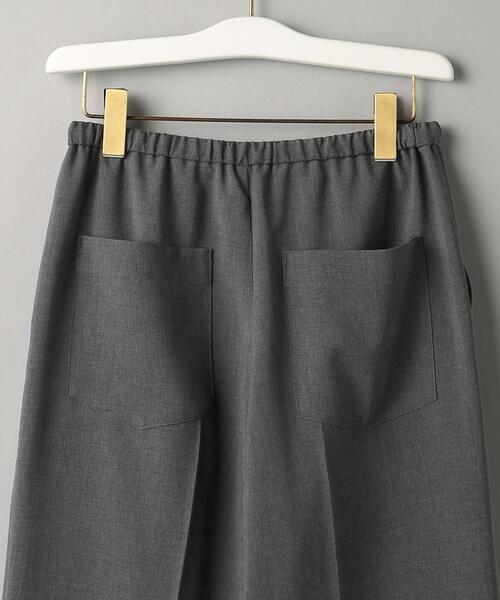 BEAUTY&YOUTH UNITED ARROWS（ビューティーアンドユースユナイテッドアローズ）の「ポリエステル トロ イージー ワイドパンツ -ウォッシャブル-（その他パンツ・レディース・モカ/ダークグレー・S/M）」の16枚目の写真