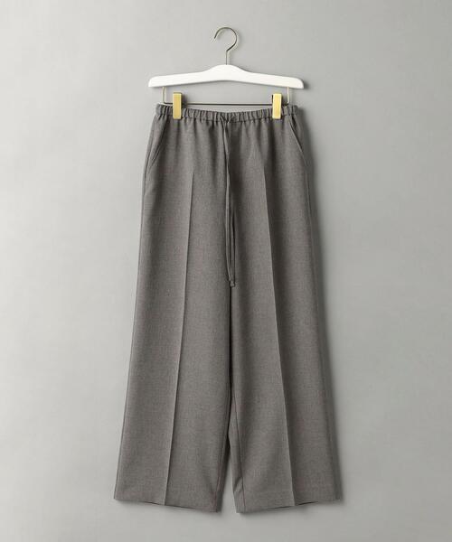 BEAUTY&YOUTH UNITED ARROWS（ビューティーアンドユースユナイテッドアローズ）の「ポリエステル トロ イージー ワイドパンツ -ウォッシャブル-（その他パンツ・レディース・モカ/ダークグレー・S/M）」の21枚目の写真