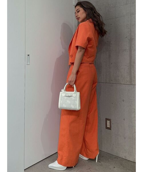 GYDA（ジェイダ）の「GG embroidery BOX BAG（ハンドバッグ・レディース・ブラック/オフホワイト・FREE）」の15枚目の写真