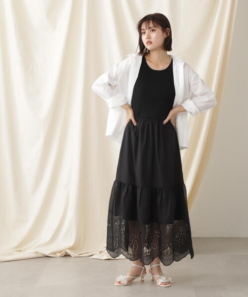 JILL by JILL STUART(ジルバイジルスチュアート)の「◇オーバーサイズシャツトップス(シャツ/ブラウス・レディース・ブルー/ホワイト・FREE)」の5枚目の写真