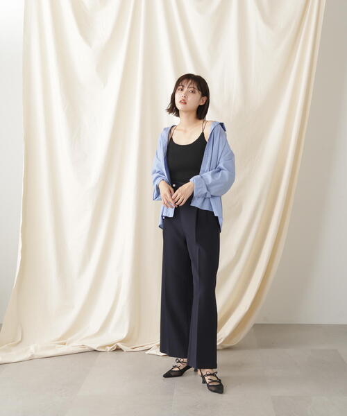 JILL by JILL STUART(ジルバイジルスチュアート)の「◇オーバーサイズシャツトップス(シャツ/ブラウス・レディース・ブルー/ホワイト・FREE)」の14枚目の写真