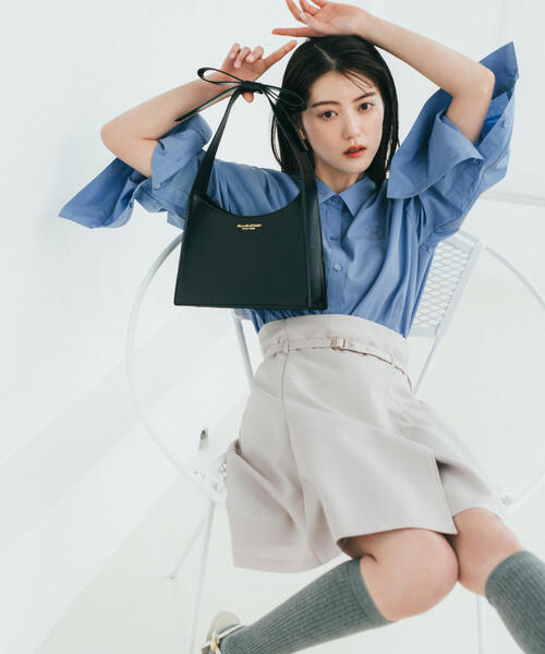 JILL by JILL STUART(ジルバイジルスチュアート)の「◇オーバーサイズシャツトップス(シャツ/ブラウス・レディース・ブルー/ホワイト・FREE)」の17枚目の写真