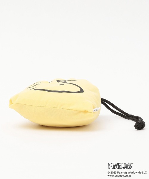 LEPSIM（レプシィム）の「【PEANUTS】ナイロンエコバッグ　177585（エコバッグ/サブバッグ・レディース・ライトグリーン/オフホワイト/イエロー・ONE SIZE）」の18枚目の写真