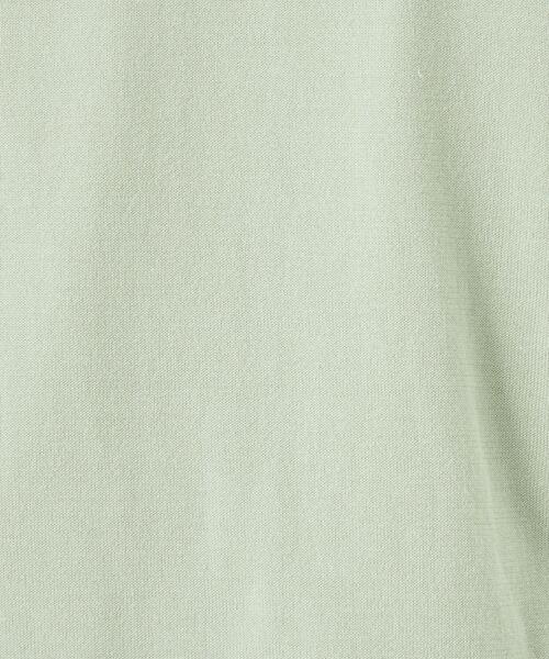 green label relaxing（グリーンレーベルリラクシング）の「スビン 天竺 モックネックT 半袖 ニット（ニット/セーター・メンズ・ロイヤルブルー/ホワイト/ライム・L/M/S/XL）」の15枚目の写真