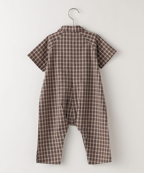 SHIPS（シップス）の「SHIPS KIDS:オープンカラー 半袖 ロンパース（ロンパース・キッズ・キャメル/ライトブルー・80/70）」の15枚目の写真