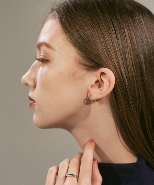 ciite' surgical stainless（シーテサージカルステンレス）の「【 金属アレルギー対応 】 ミニハートフープピアス サージカルステンレス 316L（ピアス（両耳用）・レディース・シルバー/ゴールド・FREE）」の11枚目の写真