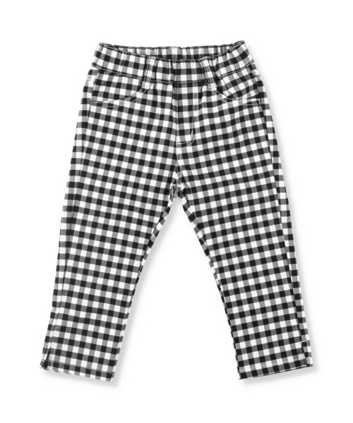 BRANSHES（ブランシェス）の「プレミアムストレッチカプリパンツ（デニムパンツ・キッズ・ネイビー/ブラック/ブルー・140/130/110/100/120/150/90）」の11枚目の写真