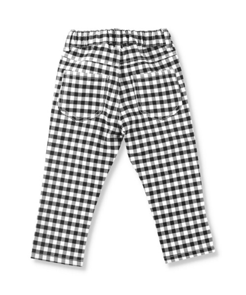 BRANSHES（ブランシェス）の「プレミアムストレッチカプリパンツ（デニムパンツ・キッズ・ネイビー/ブラック/ブルー・140/130/110/100/120/150/90）」の16枚目の写真