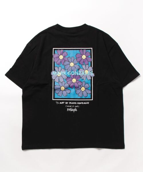 (What it isNt)ART BY MARKGONZALES(ワットイットイズント)の「【(What it isNt)】グラフィックプリントT(Tシャツ/カットソー・メンズ・ホワイト×ブラック/グリーン/サックスブルー/ブラック/イエロー/ホワイト・S/XL/M/L)」の10枚目の写真