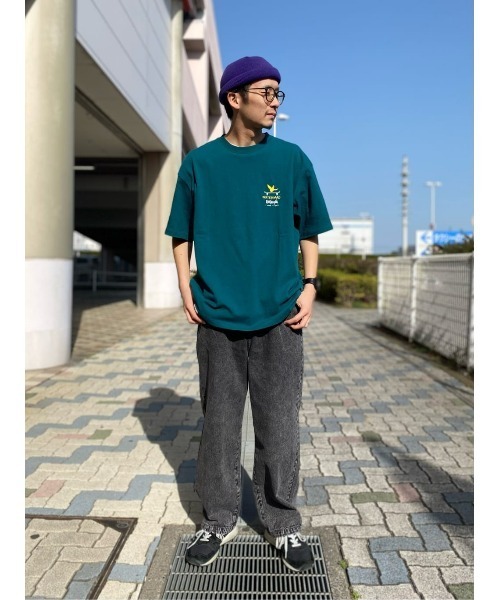 (What it isNt)ART BY MARKGONZALES(ワットイットイズント)の「【(What it isNt)】グラフィックプリントT(Tシャツ/カットソー・メンズ・ホワイト×ブラック/グリーン/サックスブルー/ブラック/イエロー/ホワイト・S/XL/M/L)」の19枚目の写真