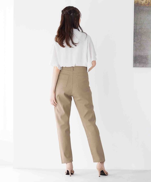 alotta（アロッタ）の「テーパードパンツ（その他パンツ・レディース・オフホワイト/ベージュ/ダークネイビー/ネイビー/グリーン/ブラック/ピンク・X-LARGE/SMALL/XX-LARGE/XXXX-LARGE/XXX-LARGE/LARGE/MEDIUM）」の12枚目の写真