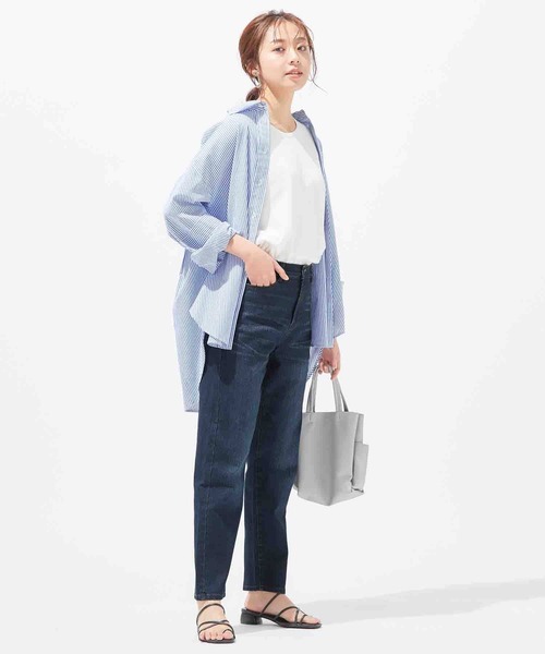 alotta（アロッタ）の「テーパードパンツ（その他パンツ・レディース・オフホワイト/ベージュ/ダークネイビー/ネイビー/グリーン/ブラック/ピンク・X-LARGE/SMALL/XX-LARGE/XXXX-LARGE/XXX-LARGE/LARGE/MEDIUM）」の9枚目の写真