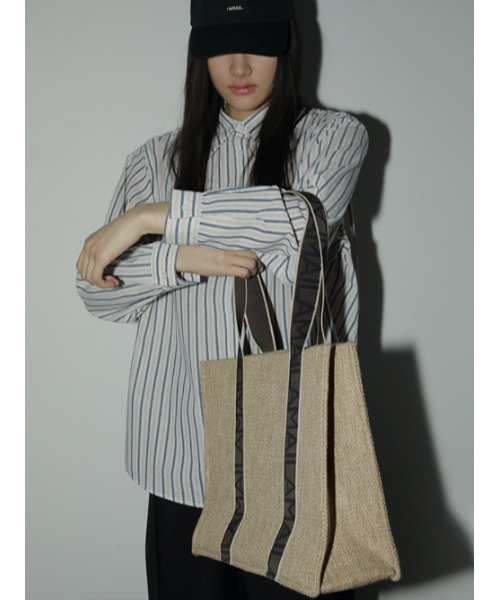 AMAIL（アマイル）の「Stripe loose shirt（シャツ/ブラウス・レディース・ストライプ・FREE）」の4枚目の写真