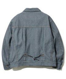 ★ AOZORA 1st 3rd タイプ 刺し子 デニムジャケット AOZORA刺し子デニムワイドトラッカーJK(MENS)｜ファッション通販
