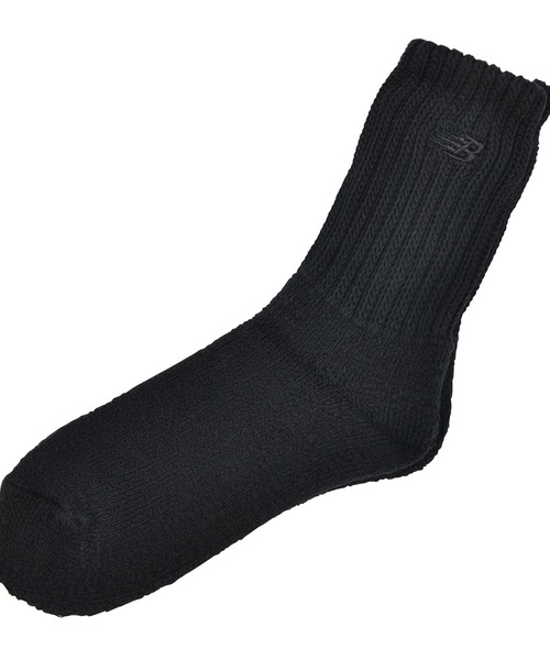 NEW BALANCE（ニューバランス）の「コンフォートミッドソックス（ソックス/靴下・メンズ・ホワイト/ブラック・LARGE/MEDIUM）」の6枚目の写真