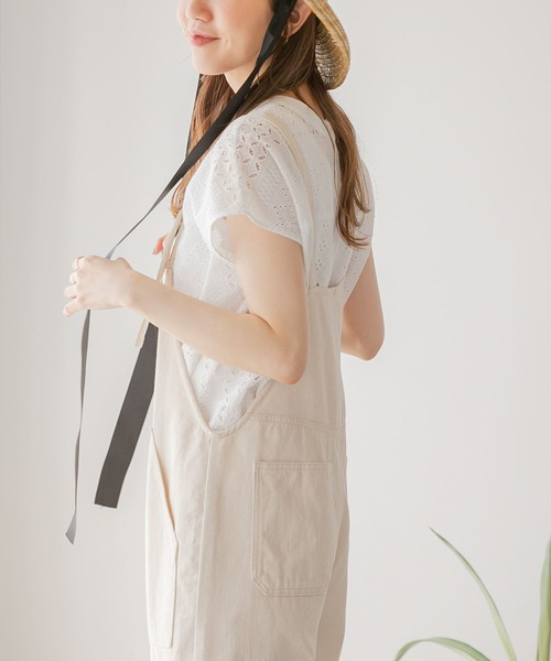 URBAN RESEARCH Sonny Label(アーバンリサーチサニーレーベル)の「バンドカラーコットンレースシャツ(シャツ/ブラウス・レディース・ミント/オフホワイト/ブラック/ライトグレー・FREE)」の8枚目の写真