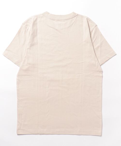 PEANUTS(ピーナッツ)の「LUMBER SNOOPY PRINT T-SHIRTS(Tシャツ/カットソー・メンズ・オレンジ/チャコール/アイボリー・M/L)」の4枚目の写真