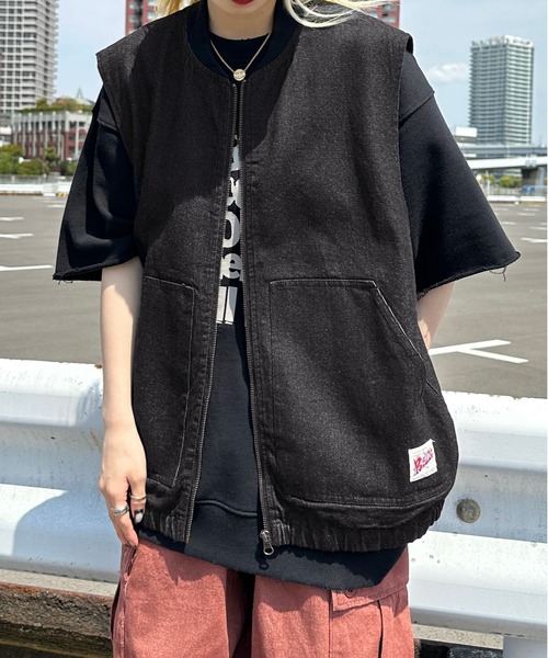 sedacle（セダクル）の「ビッグポケットワークベスト（ベスト・メンズ・カーキ/ブラウン/ブラック・LARGE/MEDIUM）」の4枚目の写真