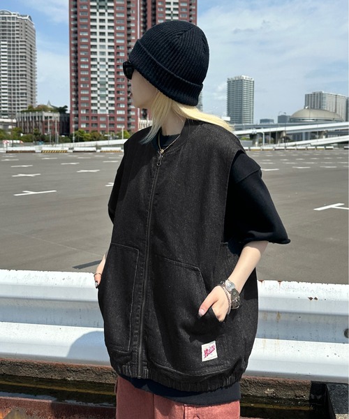 sedacle（セダクル）の「ビッグポケットワークベスト（ベスト・メンズ・カーキ/ブラウン/ブラック・LARGE/MEDIUM）」の6枚目の写真