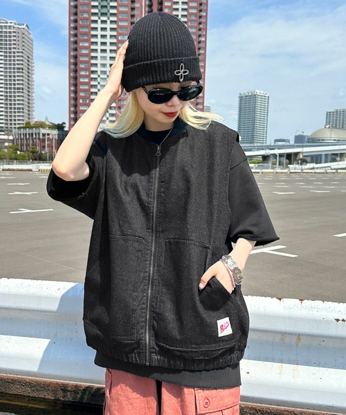 sedacle（セダクル）の「ビッグポケットワークベスト（ベスト・メンズ・カーキ/ブラウン/ブラック・LARGE/MEDIUM）」の7枚目の写真