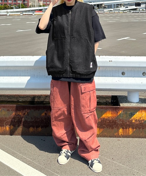 sedacle（セダクル）の「ビッグポケットワークベスト（ベスト・メンズ・カーキ/ブラウン/ブラック・LARGE/MEDIUM）」の11枚目の写真