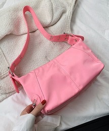 ベルト付きショルダーナイロンバッグ