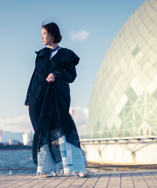 KURO(クロ)の「【KURO/クロ】別注 PATCHWORK デニムパンツ(デニムパンツ)」 - WEAR