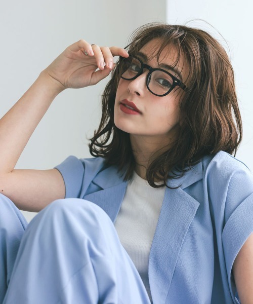 DONOBAN(ドノバン)の「【UVカット率 99%以上】 ボスリントンメガネ(メガネ・レディース・ブラウン/ブラック系その他/ブラック/ブラウン系その他・ONESIZE)」の13枚目の写真