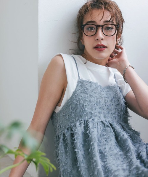 DONOBAN(ドノバン)の「【UVカット率 99%以上】 ボスリントンメガネ(メガネ・レディース・ブラウン/ブラック系その他/ブラック/ブラウン系その他・ONESIZE)」の14枚目の写真