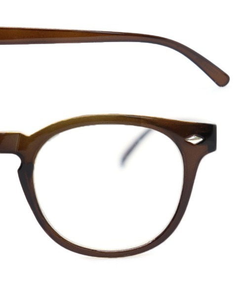 DONOBAN(ドノバン)の「【UVカット率 99%以上】 ボスリントンメガネ(メガネ・レディース・ブラウン/ブラック系その他/ブラック/ブラウン系その他・ONESIZE)」の11枚目の写真