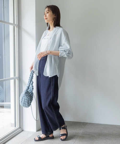 GLOBAL WORK(グローバルワーク)の「らくっションフィットベルトサンダル/189465(サンダル・レディース・アイボリー/ブラウン/ブラック・LARGE/MEDIUM)」の5枚目の写真