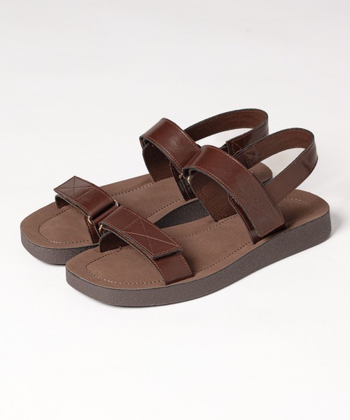 GLOBAL WORK(グローバルワーク)の「らくっションフィットベルトサンダル/189465(サンダル・レディース・アイボリー/ブラウン/ブラック・LARGE/MEDIUM)」の16枚目の写真