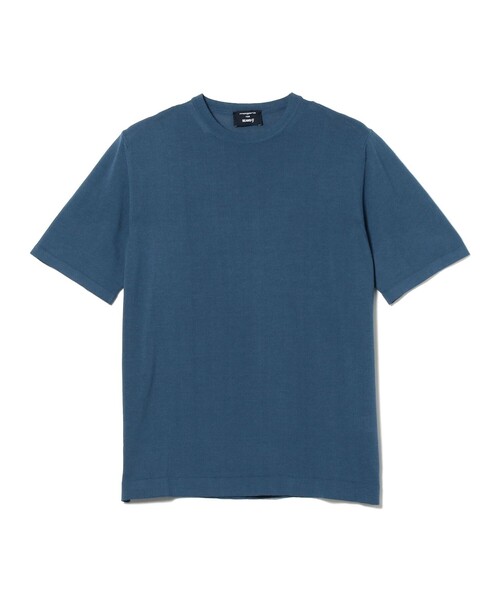 MORGANO（モルガーノ）の「MORGANO × BEAMS F / 別注 クルーネック ニット（Tシャツ/カットソー・メンズ・シルバー/ミント/ブルー系その他3・48/50/46）」の20枚目の写真