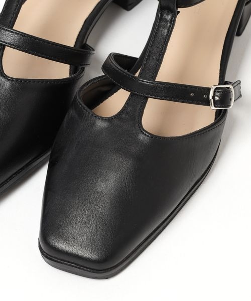 mysty woman（ミスティウーマン）の「Ｔストラップパンプス 199976（パンプス・レディース・オフホワイト/ブラック・MEDIUM/LARGE）」の22枚目の写真