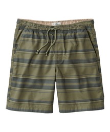 L.L.Bean | ドック・ショーツ、8インチ　プリント 米国フィット・レギュラー(その他パンツ)
