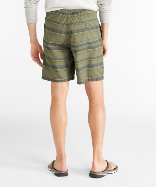L.L.Bean（エルエルビーン）の「ドック・ショーツ、8インチ　プリント 米国フィット・レギュラー（その他パンツ・メンズ・ダークオリーブ/ブルー系その他・SMALL/MEDIUM/LARGE）」の4枚目の写真