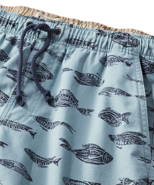 L.L.Bean（エルエルビーン）の「ドック・ショーツ、8インチ　プリント 米国フィット・レギュラー（その他パンツ・メンズ・ダークオリーブ/ブルー系その他・SMALL/MEDIUM/LARGE）」の7枚目の写真