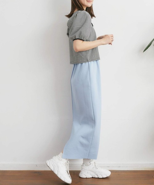 RETRO GIRL（レトロガール）の「２WAYカノコボーダーTee（Tシャツ/カットソー・レディース・ブルー系その他3/ブラック系その他3/グリーン系その他3・FREE）」の19枚目の写真