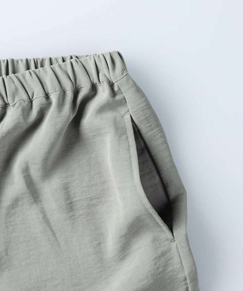 HONEYSUCKLE ROSE（ハニーサックルローズ）の「【接触冷感】【HONEYSUCKLE ROSE】サラサラスリットイージーパンツ（その他パンツ・レディース・カーキブラウン/ブラック・M-L）」の20枚目の写真