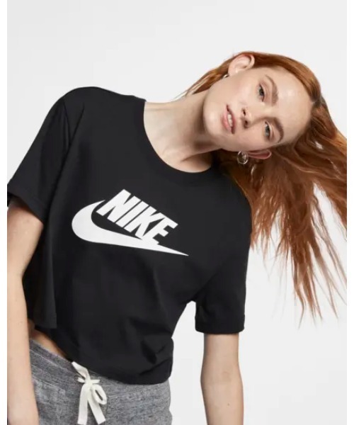 NIKE（ナイキ）の「《NIKEアパレル》WS ES ｸﾛｯﾌﾟｱｲｺﾝﾌﾚﾝﾁﾃﾘｰTｼｬﾂ（Tシャツ/カットソー・レディース・ブラック×ホワイト/ホワイト×ブラック/ピンク/グリーン系その他・S/M/L/XL/2XL/XS）」の13枚目の写真