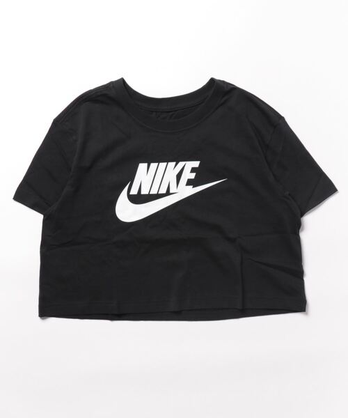 NIKE（ナイキ）の「《NIKEアパレル》WS ES ｸﾛｯﾌﾟｱｲｺﾝﾌﾚﾝﾁﾃﾘｰTｼｬﾂ（Tシャツ/カットソー・レディース・ブラック×ホワイト/ホワイト×ブラック/ピンク/グリーン系その他・S/M/L/XL/2XL/XS）」の8枚目の写真