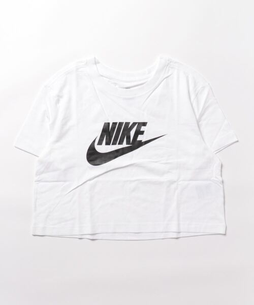 NIKE（ナイキ）の「《NIKEアパレル》WS ES ｸﾛｯﾌﾟｱｲｺﾝﾌﾚﾝﾁﾃﾘｰTｼｬﾂ（Tシャツ/カットソー・レディース・ブラック×ホワイト/ホワイト×ブラック/ピンク/グリーン系その他・S/M/L/XL/2XL/XS）」の9枚目の写真